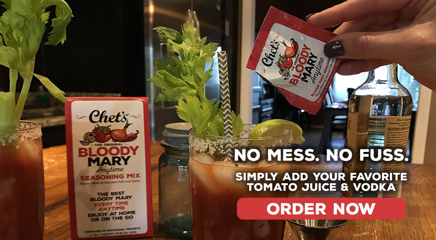 Chet's Anytime Single Serving Bloody Mary Packets